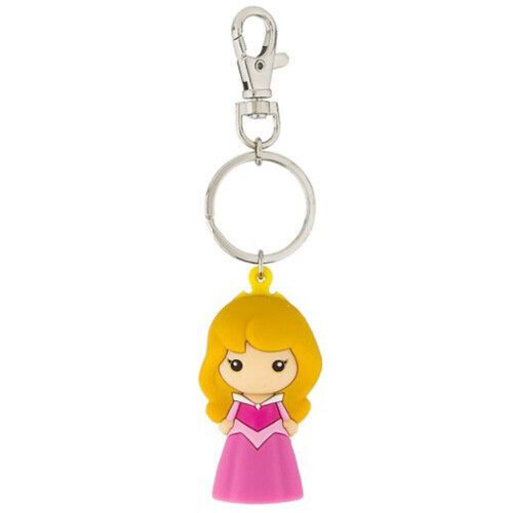 Disney Parks Princess Aurora Cuties Figurine Keychain - NEW